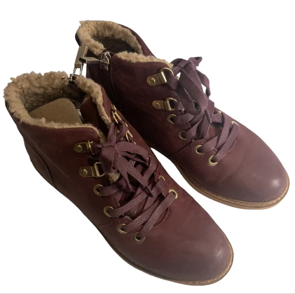Softwalk Wilcox Ankle Boot Burgundy -5 - Picture 3 of 4